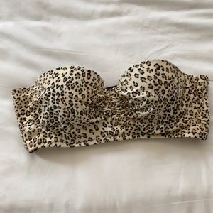 Victoria Secret Leopard Swim Top